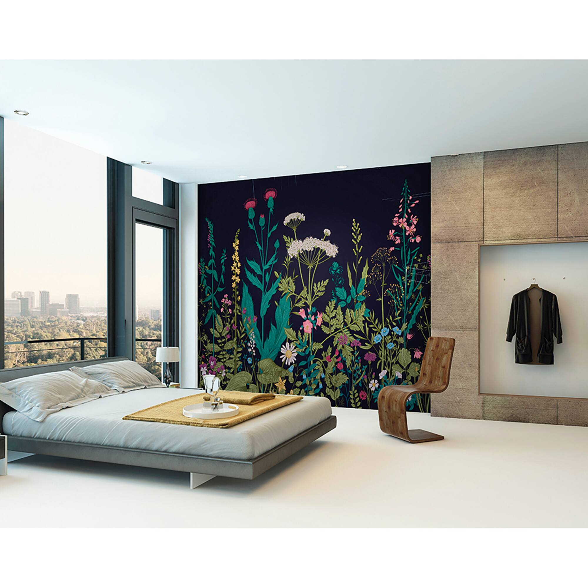 Ohpopsi Botanical Fleur Wall Mural